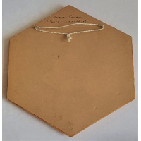 Wandversiering met halfedelstenen en/of edelstenen